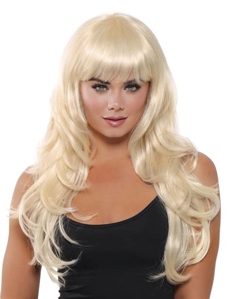 long fringe wig